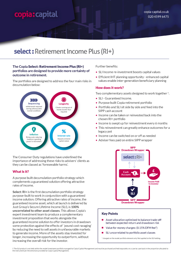 Select Retirement Income Plus Cover