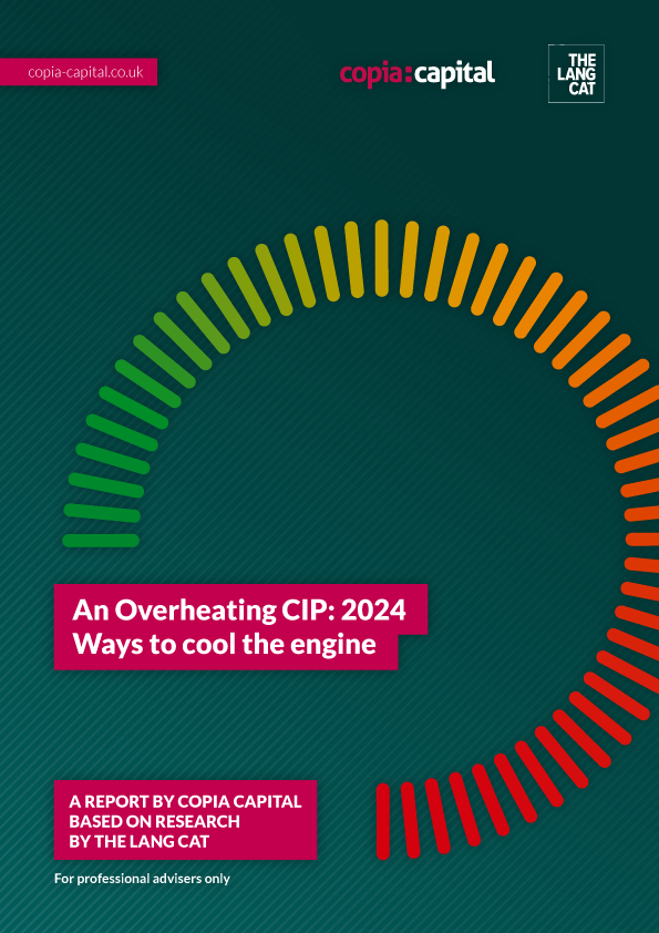 An overheating CIP: 2024 - Ways to cool the engine - Report Cover Image